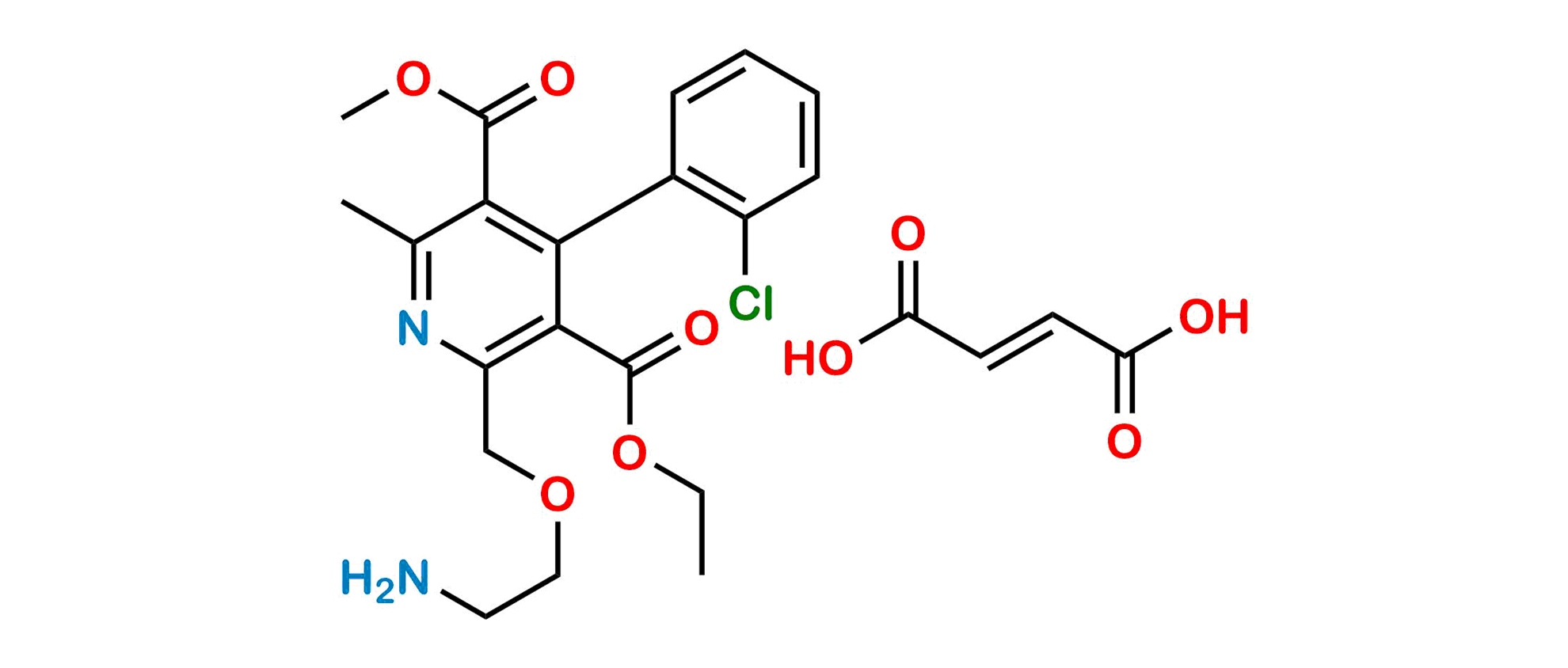 Amlodipine EP Impurity D (Fumarate salt)